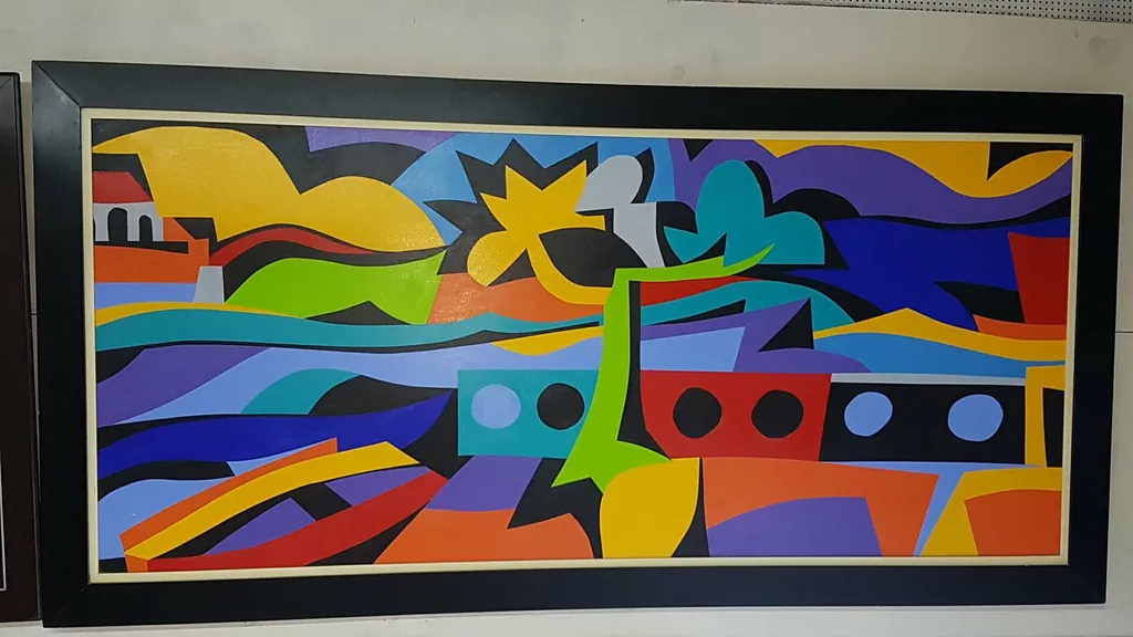 Telas e quadros em canvas emoldurados pela GJ Molduraria