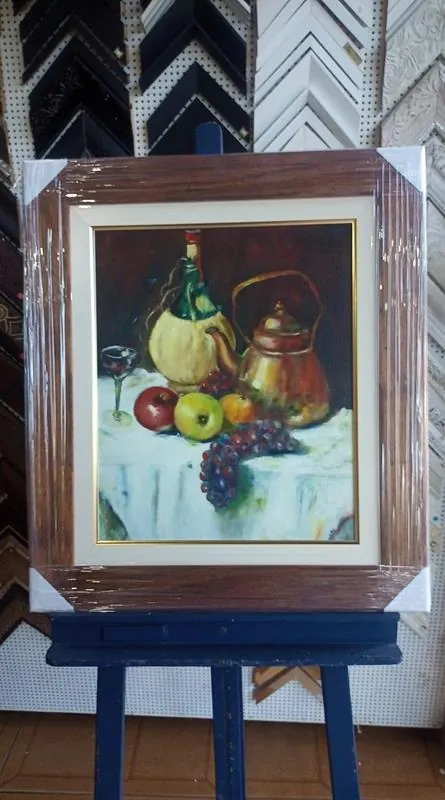Telas e quadros em canvas emoldurados pela GJ Molduraria