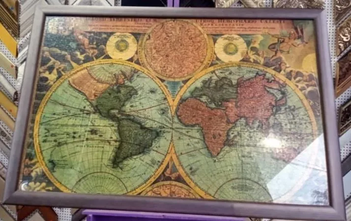 Telas e quadros em canvas emoldurados pela GJ Molduraria